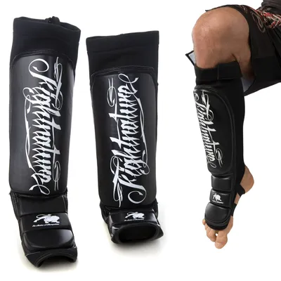 Produktbild von Fightnature Schienbein und Spannschutz Leder Gre L