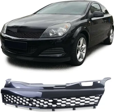 Zdjęcie produktu dla Kratka chłodnicy sportowa kratka o strukturze plastra miodu do Opel Astra H GTC / TwinTop 05-10