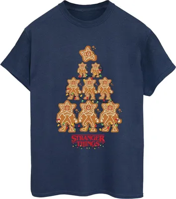 Produktbild von Netflix - "Stranger Things" T-Shirt für Damen BI44273 (5XL) (Marineblau)