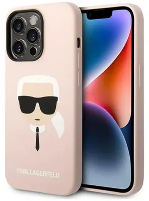 Obrázok produktu pre Puzdro Karl Lagerfeld Silicone Karl's Head Magsafe Na Iphone 14 Pro Max - Jasné