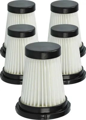 Produktbild von vhbw 5x Staubsaugerfilter Ersatz für Genius A28117 für Staubsauger - Schmutzfilter, Filtereinheit