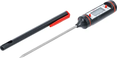 Obrázek produktu pro BGS technic Digital Thermometer with Stainless Steel Sensor Probe, 38 mm, 38 g