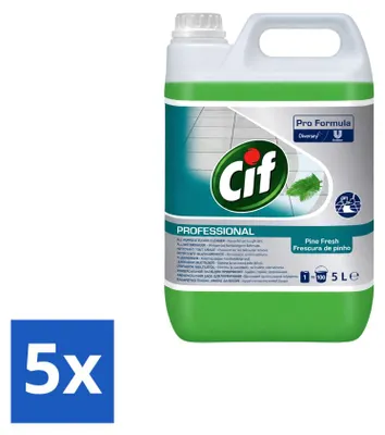 Produktbild von 5 x Cif Allesreiniger Dennenfris 5 l - Vorteilspackung - 5 Stücke