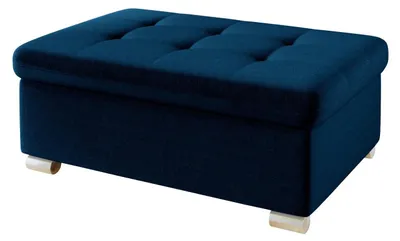 Produktbild von MIRJAN24 Polsterhocker Niko Groß, Stilvoll Sitzhocker vom Hersteller, Moderne Hocker (Farbe: Kronos 09)