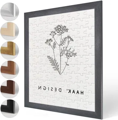 Produktbild von Famanu Puzzellijst Klassisch - 50 x 70 cm - Anthrazit