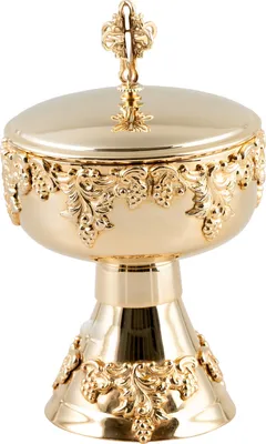 Produktbild von Ciborium vergoldet H 20 cm