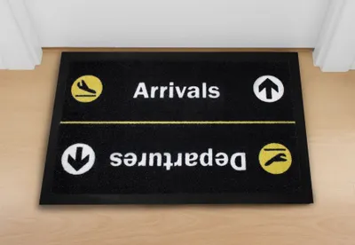 Produktbild von Arrivals/Departures Fußmatte