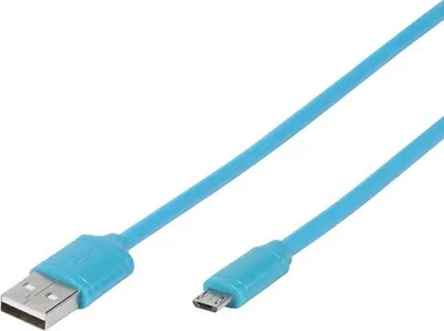 Immagine prodotto di ViVanco™35817 cavo USB USB 2.0 1 m USB A Micro-USB B Blu