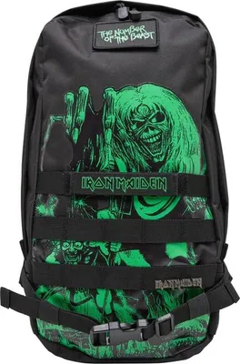 Produktbild von Iron Maiden Rucksack Uni Number Of The Beast - Cooper Daypack schwarz Standard