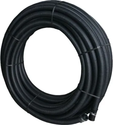Produktbild von 50m Fränkisches Kabelschutzrohr Kabuflex R 50 Leerrohr Wellrohr Marderschutzrohr Kabelschutzschlauch Kabelschlauch schwarz Innendurchmesser 40mm