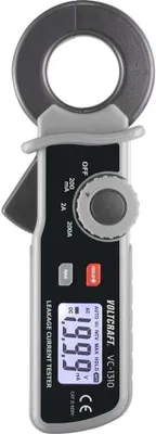 Produktbild von VOLTCRAFT VC-1310 Leckstromzange 100 µA digital CAT II 600 V Anzeige (Counts): 1999