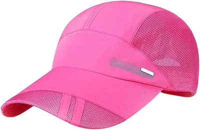 Obrázok produktu pre Baseballová čiapka s meshom, nastaviteľná, priedušná, UV ochrana, pre outdoor