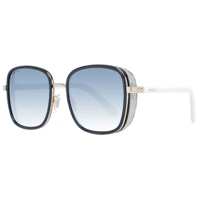 Image de Lunettes de soleil Jimmy Choo modèle ELVA/S, taille 54, référence 9HT9O, pour femmes, couleur noire