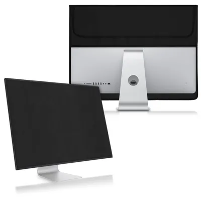 Produktbild von kwmobile Hülle kompatibel mit Apple iMac 27" / iMac Pro 27" - mit Fach für Apple Magic Keyboard, Magic Mouse und Kabel - Schwarz