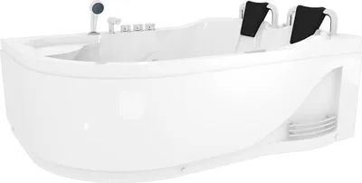 Produktbild von Whirlpool Topausstattung Pool Badewanne Eckwanne Wanne W23H-TH-L 182x120cm