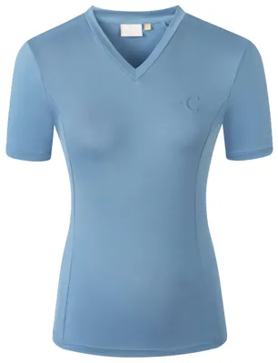 Produktbild von Covalliero Damen T-Shirt smoked blue FS 2026, Größe:M