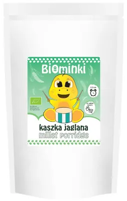 KASZKA JAGLANA BEZ DODATKU CUKRÓW BIO 200 g - BIOMINKI