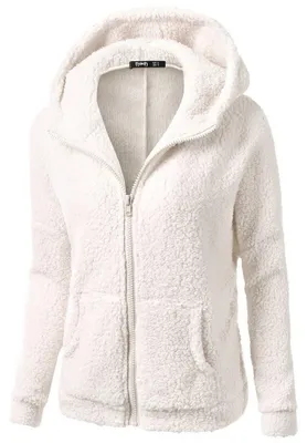 Imagen del producto de Chaqueta de forro polar con capucha