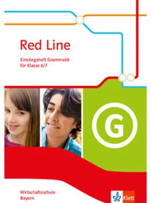 Immagine prodotto di Red Line. Wirtschaftsschule, Ausgabe Bayern. Einstiegsheft Grammatik Klasse 6/7