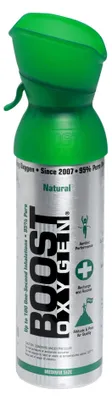 Produktbild von Boost Oxygen Sauerstoffdose 5L, 99.5% reiner Sauerstoff, Neutrales Aroma, rezeptfrei für Sport & Höhe
