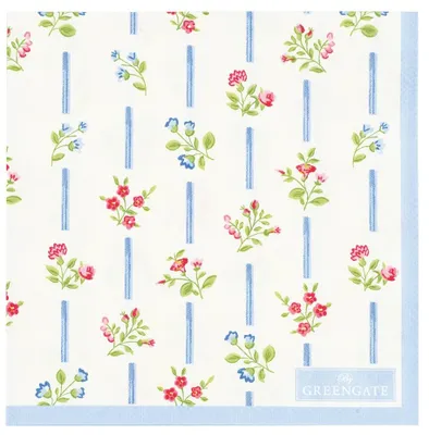 Imagen del producto de Servilleta de papel Hannah White, tamaño pequeño