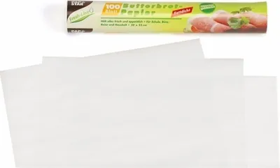 Produktbild von PAPSTAR 14300 PAPSTAR sendvičový papier, (Š)250 x (D)300 mm, biely