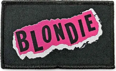 Produktbild von Blondie Punk Logo Aufnäher zum Aufnähen
