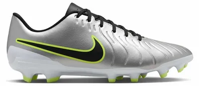 Produktbild von Nike Tiempo Legend 10 Club MG Metallic Silver Volt Black - EU 42.5