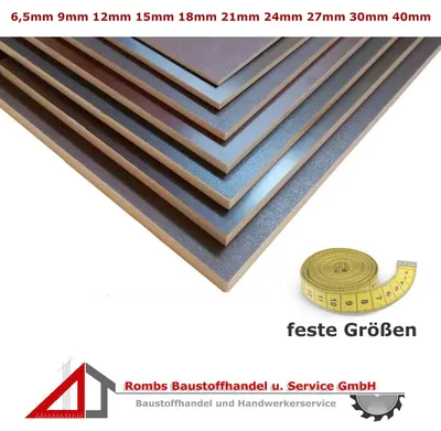 Produktbild von Siebdruckplatte feste Größe