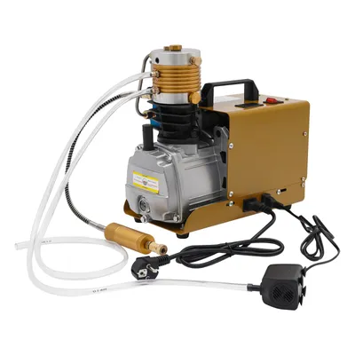 Produktbild von Elektrische Hochdruckluftpumpe Kompressorpumpe Hochdruck Kompressor PCP Luft Kompressor + Öl-Wasser-Abscheider 30MPA 4500PSI für 0-6.8L Zylinder