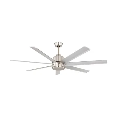 Produktbild von EGLO Azar 60, Haushalts-Lamellenlüfter, Aluminium, Satinierter Stahl, Zimmerdecke, Stahl, AC, 220 - 240 V