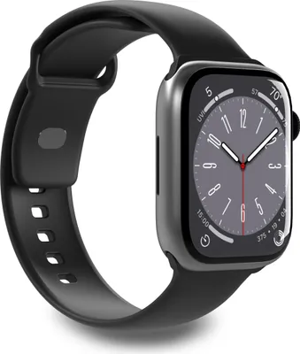 Obrázok produktu pre PURO PUICNAW40BLK, Skupina, Smartwatch, Čierna, Apple, Apple Watch, Silikón
