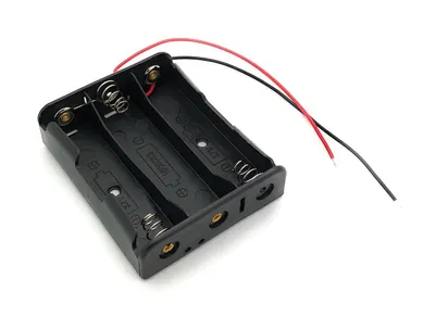 Produktbild von Batteriehalter für 3x 18650 mit Anschlusskabel