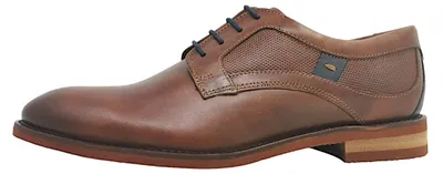 Image de Mustang : Chaussures pour hommes, chaussures de ville, élégantes chaussures à lacets, couleur marron, style décontracté