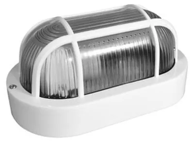 Produktbild von Ovale Wandleuchte für den Außenbereich, 6 W (weiß)