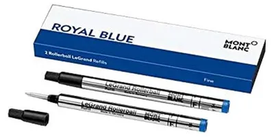 Productafbeelding van Montblanc refill RB legrand F 2x1 royal blue PF merk
