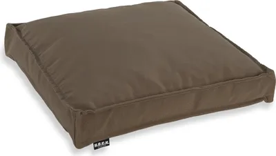 Produktbild von H.O.C.K. Classic Uni Outdoor Sitzkissen - 50x50x5cm Stuhlkissen für Draußen - Wetterfestes Polster Tabacco