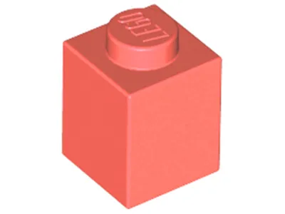 Immagine prodotto di Lego® 10 pezzi 3005 Mattoncini 1x1 Parte Basic 10 Coral