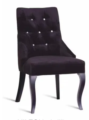 Produktbild von Lehnstuhl Design Stuhl Stoff Stühle Chesterfield Polster Luxus Sessel Esszimmer
