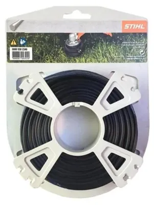 Produktbild von Stihl 00009302346, Rasentrimmer-Linie, Schwarz, 19 m, 1 Stück(e), 3,3 mm