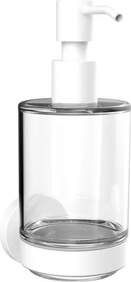 Immagine prodotto di Distributeur de savon rond emco, récipient en verre cristal, modèle mural, 432113900, 432113900