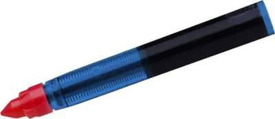 Produktbild von Rollerpatrone One Change 0,6mm rot VE=10x5 Stück