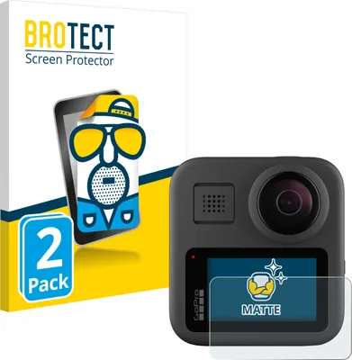 Produktbild von 2x BROTECT Schutzfolie für GoPro Max Displayschutz Displayschutzfolie Folie Matt Entspiegelungsfolie