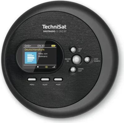 Produktbild von TechniSat DIGITRADIO CD 2GO BT DAB+ Digitalradio UKW Bluetooth Akku