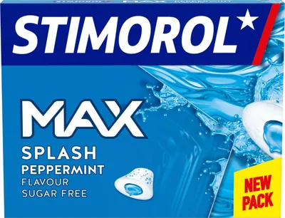 Produktbild von Stimorol Pfefferminz-Kaugummi 21 x 20 Gramm Lakritz