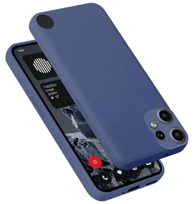 Produktbild von Cadorabo Hülle für Nothing Phone 2 Pro Hülle Silikon Handyhülle Case aus flüssigem Silikon, Kratzfeste und stoßfeste Schutzhülle für Nothing Phone 2 Pro