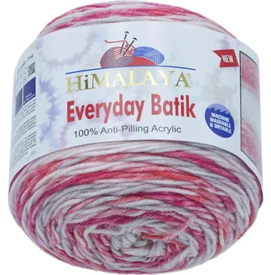 Immagine prodotto di Filato HiMALAYA EVERYDAY BATIK - 140 g, 350 m - Rosa, Grigio
