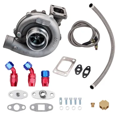 Produktbild von Universal  Turbolader  T3 T4 T04E .63 A/R .50 A/R Journal Bearing + Ölleitungen