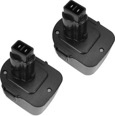 Produktbild von 2x Trade-Shop Ni-MH Akku 12V 3300mAh ersetzt DEWALT 25453 DC9071 DE9037 DE9071 DE9072 DE9074 DW053K2H