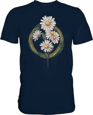 Produktbild von Gänseblümchen Garten Shirt Gärtner – Navy / 5XL